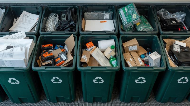 R. 公告應回收或再利用廢棄物